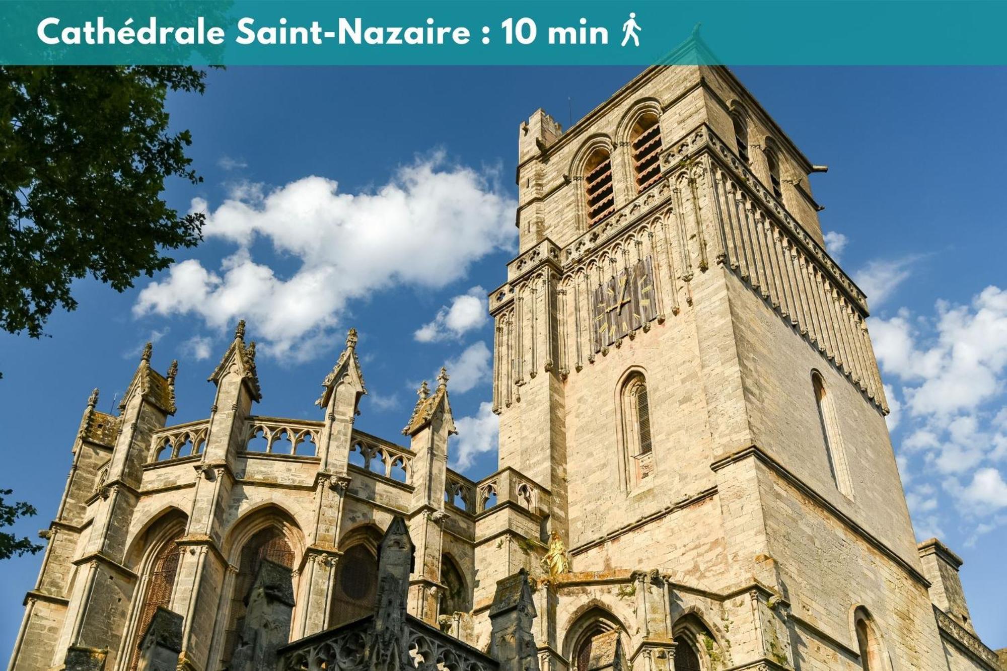 Charmant Studio Climatise 'Alma 1' - Beziers Centre - Wifi Fibre - Netflix Διαμέρισμα Εξωτερικό φωτογραφία